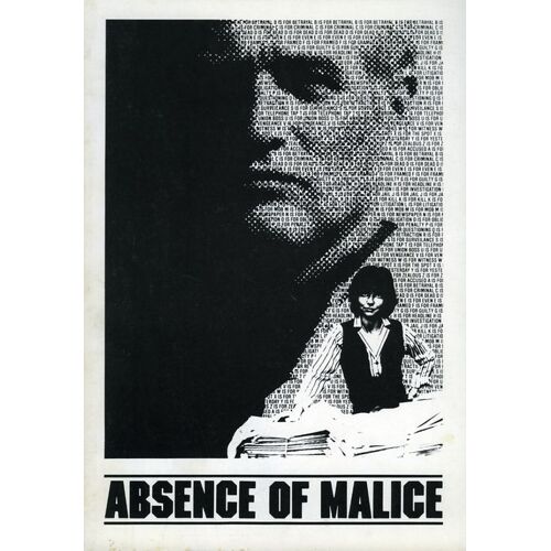Absence De Malice - Dp N° 0 : Dossier De Presse Du Film De Sydney Pollack - Paul Newman - Sally Field