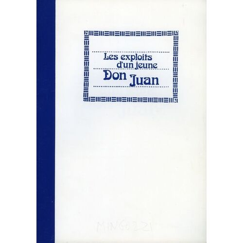 Les Exploits D'un Jeune Don Juan - Dp  N° 0 : Dossier De Presse Du Film De Gianfranco Mingozzi - Viginie Ledoyen - Aurelien Recoing - Rufus - Marina Vlady - Claudine Auger