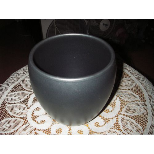 Cache Pot Orchidéepot De Marque Graphite ,Diamètre 12 Cm ,En Céramique, Coloris Bronze ,7000es 12