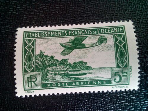Timbre Oceanie Francaise Yt Pa 1 Avion 1934 ( 110604 1 )