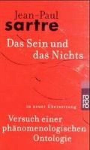 Das Sein Und Das Nichts