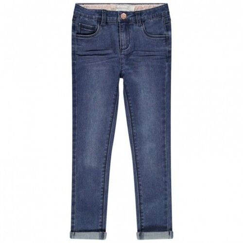 Jean Skinny En Denim Effet Délavé Pour Fille - Bleu Stone