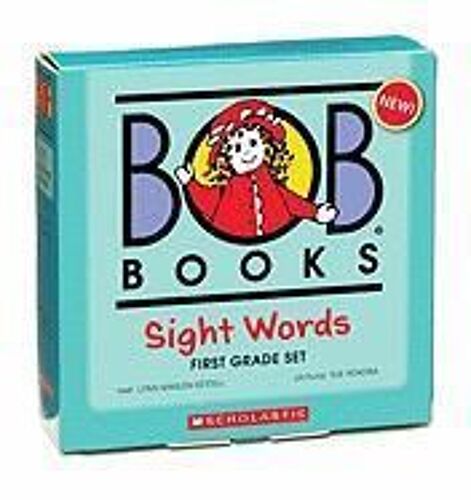 Bob Books - Sight Words First Grade Box Set Of 10 Paperbacks Decodable Phonics Books, Ages 4 And Up, First Grade, Flashcards (Stage 2: Emerging Reader)