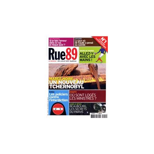Rue 89  N° 1 : Le Nouveau Mensuel De L'actualite