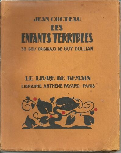 Jean Cocteau   32 Bois Originaux De Guy Dollian  N° 0 : Les Enfants Terribles