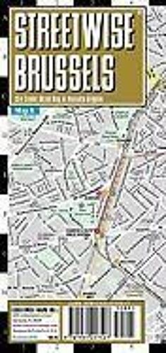 Map-Streetwise Brussels Map La
