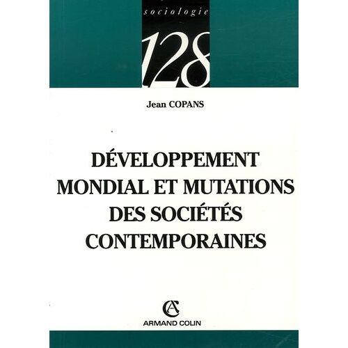 Développement Mondial Et Mutations Des Sociétés Contemporaines