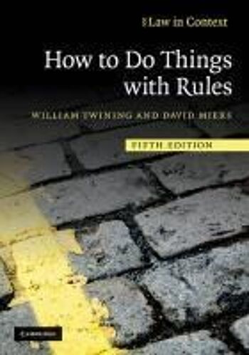 How To Do Things With Rules