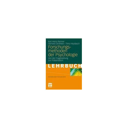 Forschungsmethoden Der Psychologie