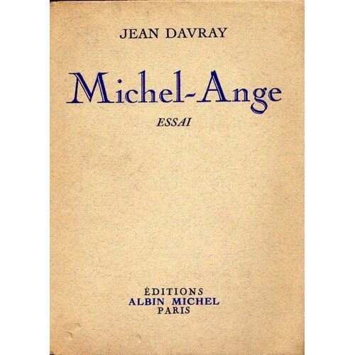 Michel Ange Essai