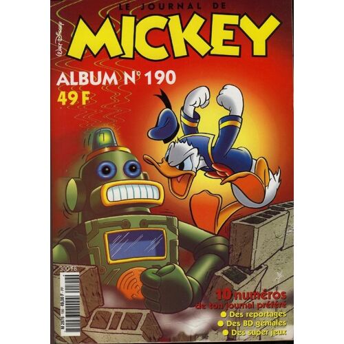 Album Du Journal De Mickey  N° 190