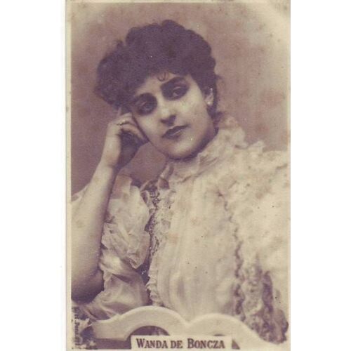 Wanda De Boneza - Carte Précurseur -  Ref 002 182