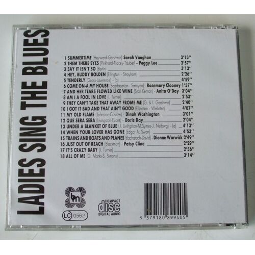 Ladies Sing The Blues - Bella Musica - Cd 18 Titres