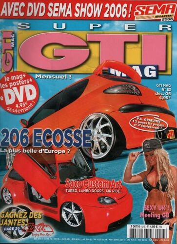 Super Gti Mag  N° 83 : 206 Ecosse La Plus Belle D'europe ?