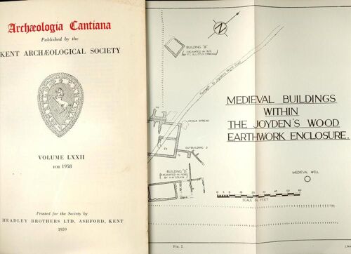 Archaeologia Cantiana Volume Lxxii For 1958