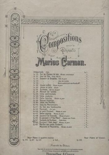 Compositions Pour Piano