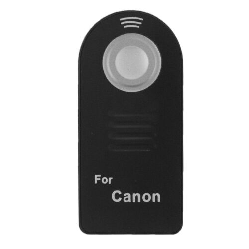 Télécommande sans fil appareil photo noir pour Canon sans