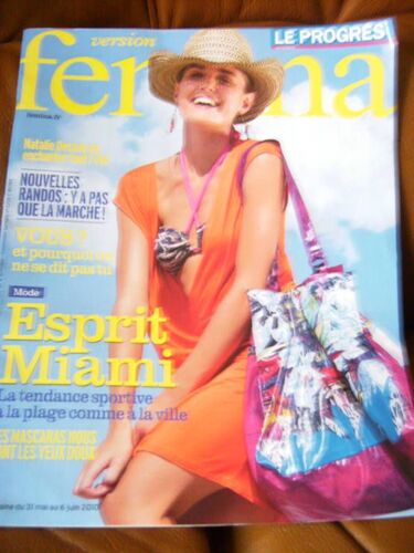 Version Femina  N° 426 : Nathalie Dessay Va Enchanter Tout L' Été
