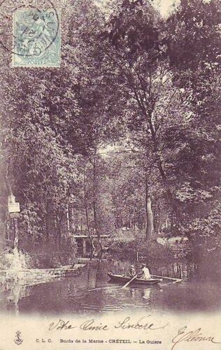 Creteil - Bords De La Marne - La Guiere - Carte Precurseur - Obliteration De 1904 - Ref 002 018