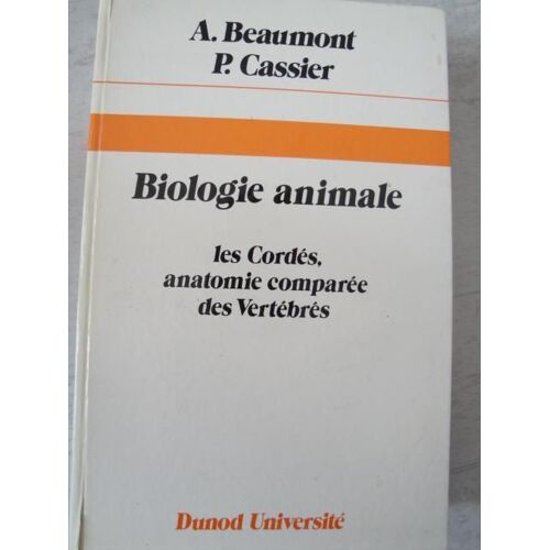 Biologie Animale N° 1 - Anatomie Comparée Des Vertébrés