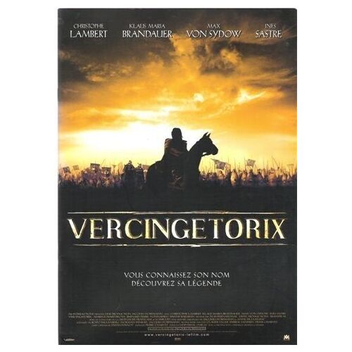 Vercingetorix  N° 0 : Dossier De Presse Du Film De Jacques Dorfmann Avec Christophe Lambert, Klaus-Maria Brandauer, Max Von Sydow, Ines Sastre