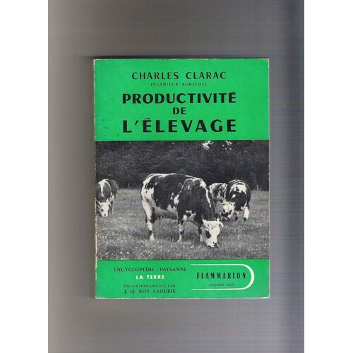 Productivité De L'élevage