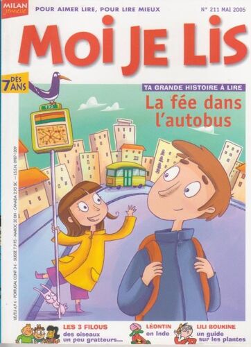 Moi Je Lis  N° 211 : La Fée Dans L'autobus