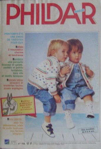 Phildar Mailles  N° 118 : Printemps/Ete Une Envie De Tricoter Pour Eux