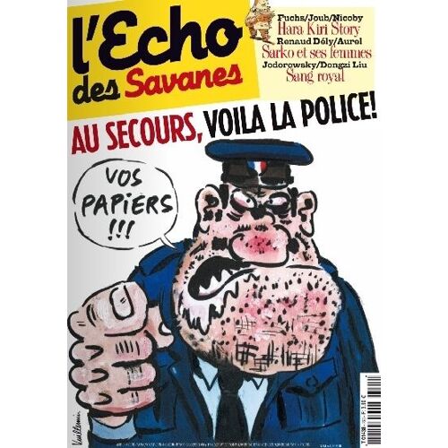 L'echo Des Savanes  N° 293 : Au Secours, Voilà La Police!