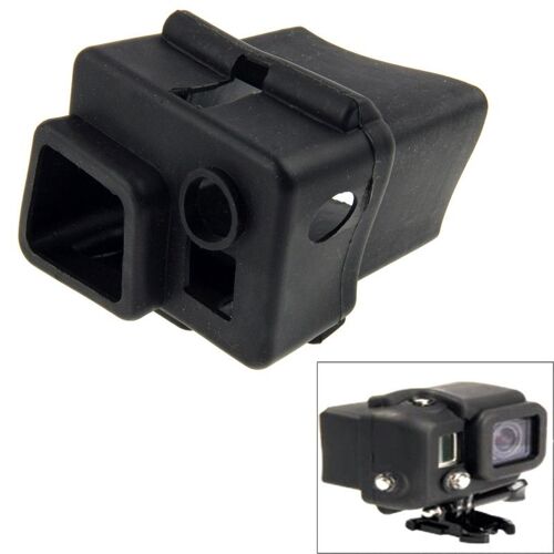 Coque noir pour GoPro Hero 3+ Housse en Silicone TMC