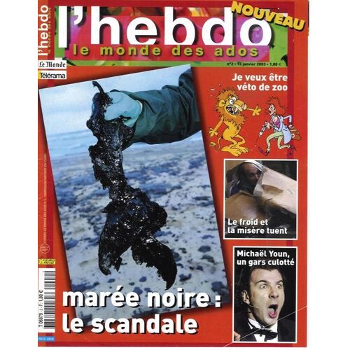 Le Monde Des Ados  N° 2 : Marée Noire : Le Scandale