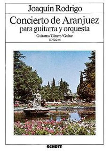Partition "Concierto De Aranjuez Para Guitarra Y Orquesta" De Joaquin Rodrigo