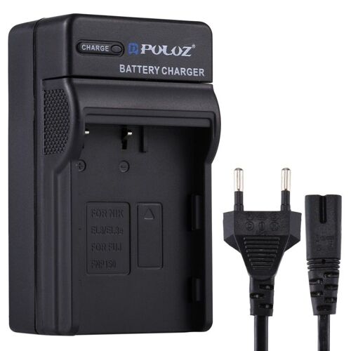 EU Plug Chargeur Batterie avec Câble pour Nikon EN-EL3 / EN-EL3e FUJI FNP150
