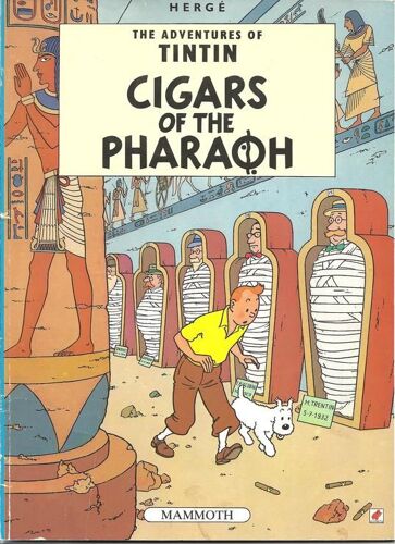 The Adventures Of Tintin - Cigars Of The Pharaon