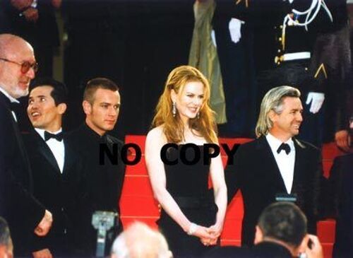 Photo Ewan Mc Gregor Et Nicole Kidman  -  Festival De Cannes  -  Moulin Rouge  -  Format 15x21