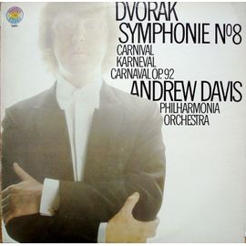 Symphonie N°8, Carnaval Op 92 / Andrew Davis, Philharmonia Orchestra