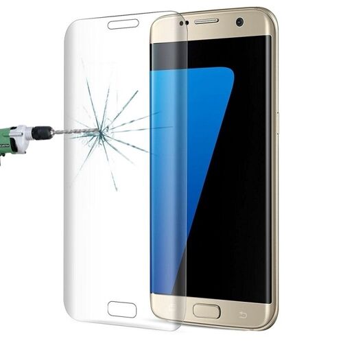 Verre Trempé Pour Samsung Galaxy S7 Edge / G935 0.26mm 9 H Dureté De Surface Antidéflagrant 3d Courbe Plein Film