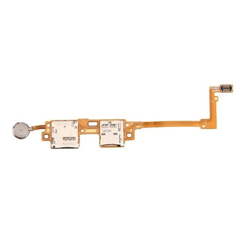 Tiroir De Carte Sim Pour Samsung Galaxy Note 10.1 Édition 2014 / P600 / P605 Sim Et Lecteur De Sd Contact Flex Câble Pièce Détachée