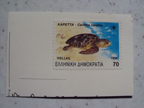 Timbre Grec Hellas 70 (1990) Tortue Kapetta