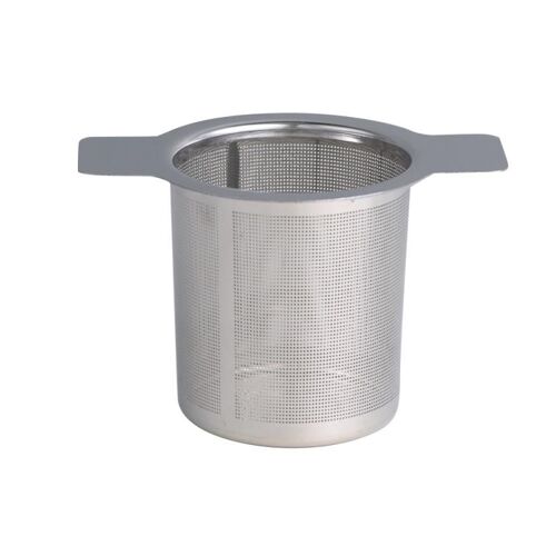 Infuseur à thé à Double poignées en acier inoxydable, service à thé à mailles fines, filtre à café, théière, tasse suspendue, feuilles amples, infuseur à thé réutilisable