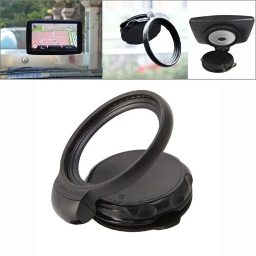 Support Holder Pour Tomtom One V4 Noir Rotation Pliable Réglable Voiture Ventouse Gps Stand