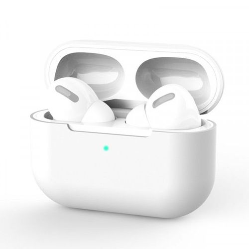 Coque Pour AirPods Pro 3 Housse de protection sans fil écouteurs en silicone boucle blanc