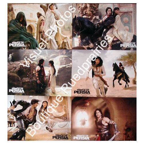 Prince Of Persia - Les Sables Du Temps - Mike Newell - Jake Gyllenhaal - Gemma Arterton - Ben Kingsley - Jeu De Photos D'exploitation Cinématographique - Format 20x30 Cm