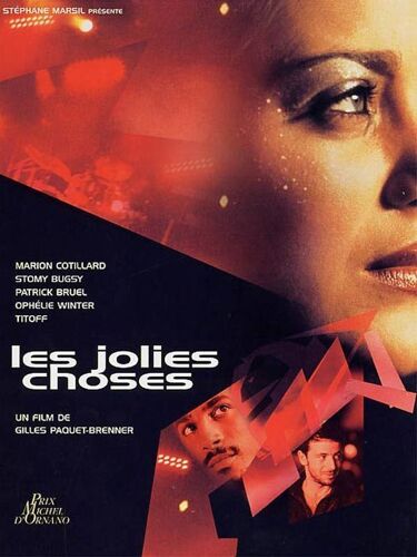 Les Jolies Choses - Gilles Paquet-Brenner - Marion Cotillard - Stomy Bugsy - Patrick Bruel - Véritable Affiche De Cinéma - Format 40x60 Cm