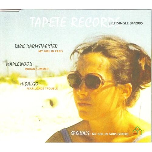 Tapete Records (Dirk Darmstaedter / Maplewood / Hidalgo) Cd 3 Titres + Video)