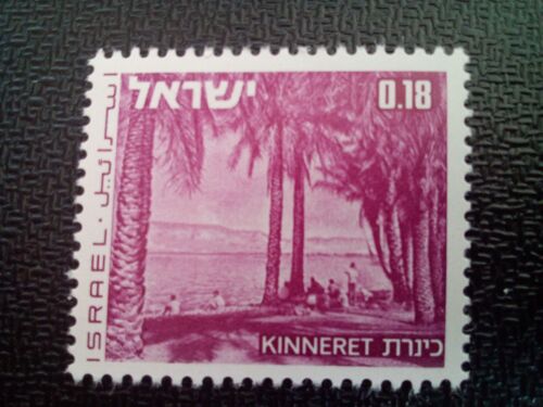 Timbre Israel Yt 461 Paysages D'israël Kinneret 1971 ( 010604 )