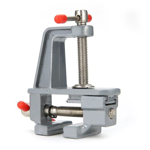 Étau de Table Portable en alliage d'aluminium, pince métallique, serrurier, pièces de pince, banc à vis, bricolage, bijoux, moule artisanal, outil de réparation fixe