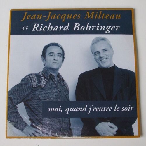 Jean-Jacques Milteau Et Richard Bohringer Moi Quand J'rentre Le Soir - Cd 1 Titre - 1996
