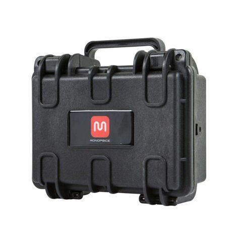 Mallette Rigide Étanche Monoprice - 20,3 Cm (8") X 17,7 Cm (7") X 10 Cm (4") - Avec Mousse Personnalisable, Ip67, Antichoc, Plaque D'identification Personnalisable.-Monoprice