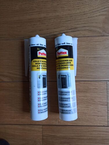 lot 2 cartouches colle d'assemblage pattex
